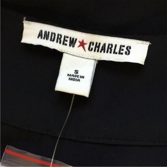 ANDREW Charles Black Sheer
Fringed Tank S - Picture 5 of 6